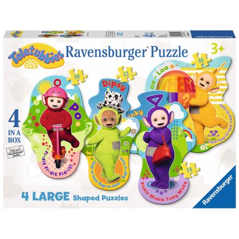 4 in a Box My First Teletubbies Large Shaped Jigsaw Puzzles £10.99